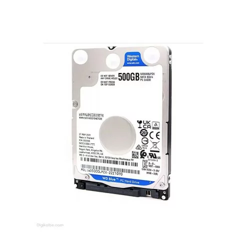 هارد لپتاپ وسترن دیجیتال 500 گیگابایت (Blue - استوک)
