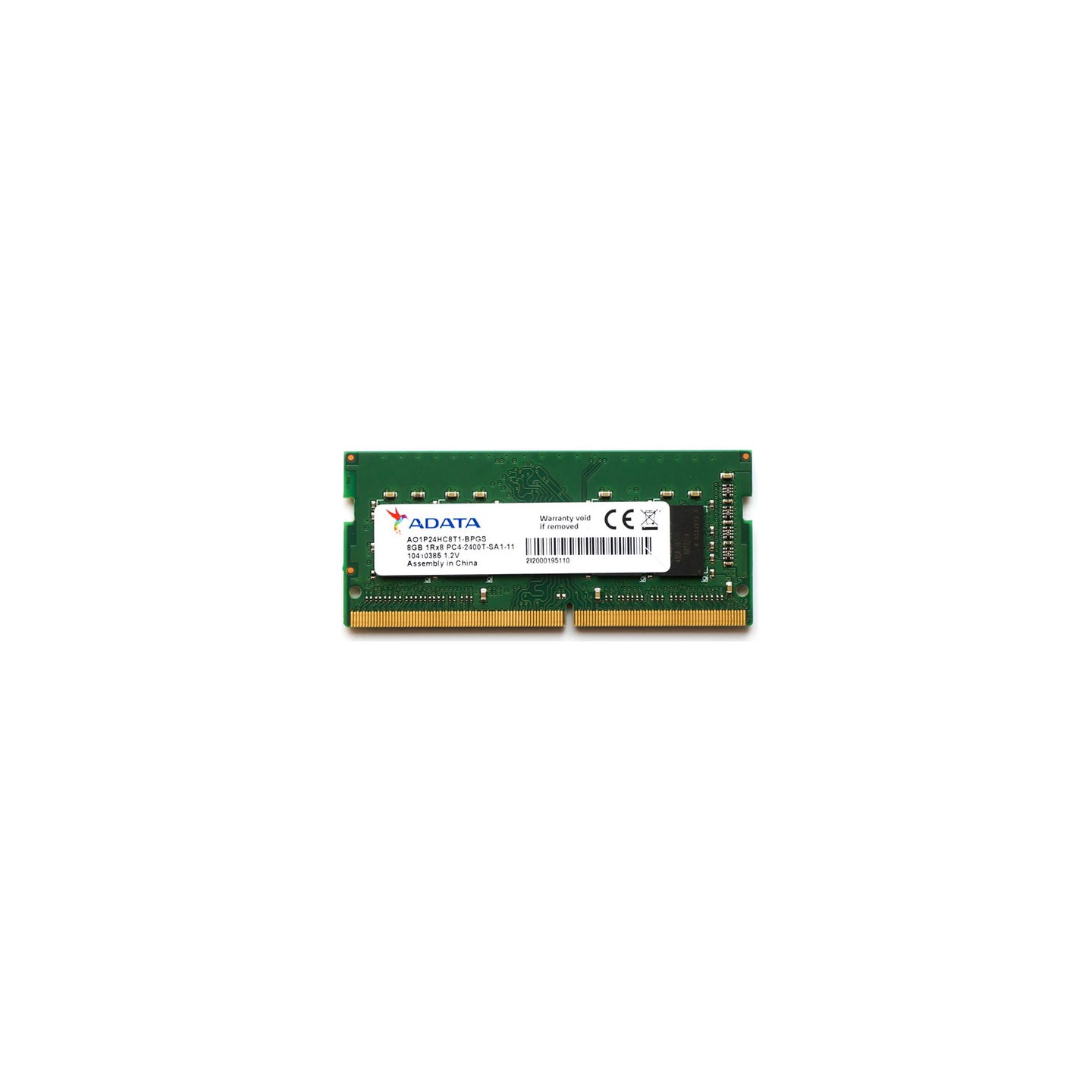 رم لپ‌تاپ PC4-2400 ای‌دیتا 8 گیگابایت (استوک | اورجینال)