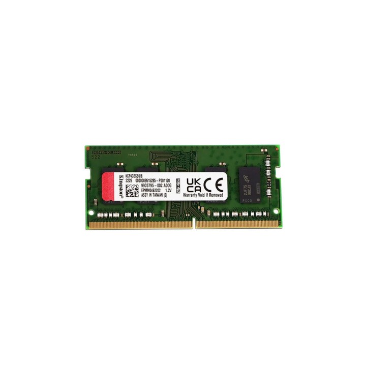 رم لپ‌تاپ PC4-3200 کینگ‌استون 8 گیگابایت (استوک | اورجینال)