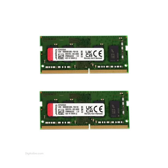 رم لپ‌تاپ PC4-3200 کینگ‌استون 8 گیگابایت (استوک | اورجینال)