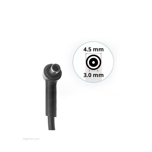 شارژر لپ‌تاپ ایسوس 19 ولت 3.42 آمپر سوزندار ( سوکت 3.0 * 4.5)