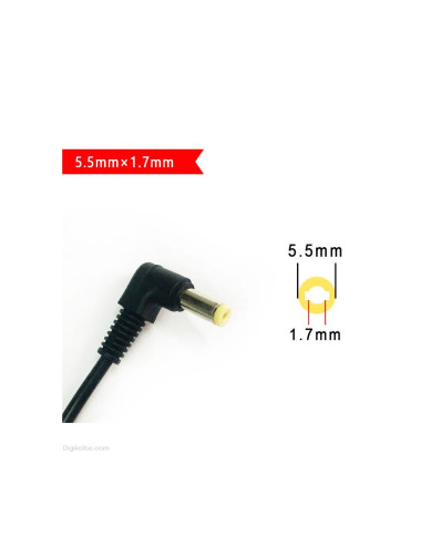 شارژر لپ تاپ ایسر 19 ولت 4.7 آمپر | سوکت 1.7 * 5.5