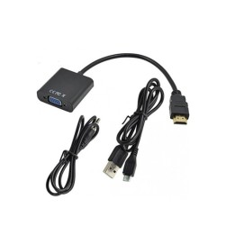 تبدیل HDMI به VGA یوکام با کابل صدا و برق