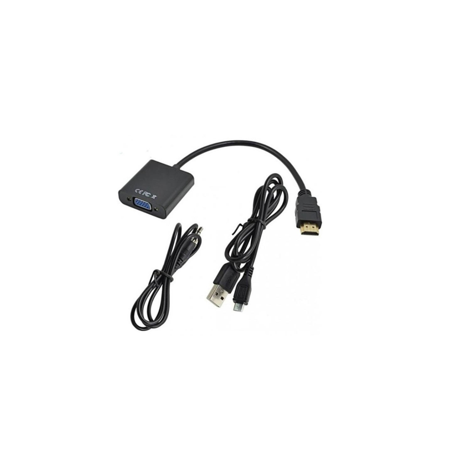 تبدیل HDMI به VGA یوکام با کابل صدا و برق