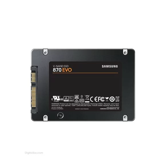 حافظه اساسدی سامسونگ 870 EVO(ظرفیت 250 گیگابایت) حافظه اساسدی سامسونگ 870 EVO(ظرفیت 250 گیگابایت)