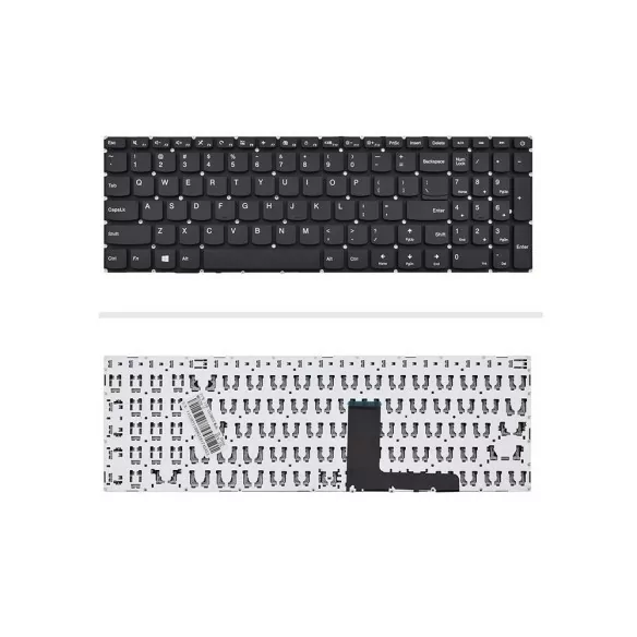 کیبورد لپ‌تاپ لنوو IdeaPad 110-15IBR (با دكمه پاور بدون فريم)
