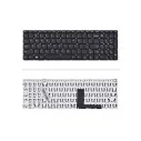 کیبورد لپ‌تاپ لنوو IdeaPad 110-17ISK (با دكمه پاور بدون فريم)