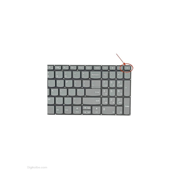 کیبورد لپ‌تاپ لنوو Ideapad 3-15IGL05