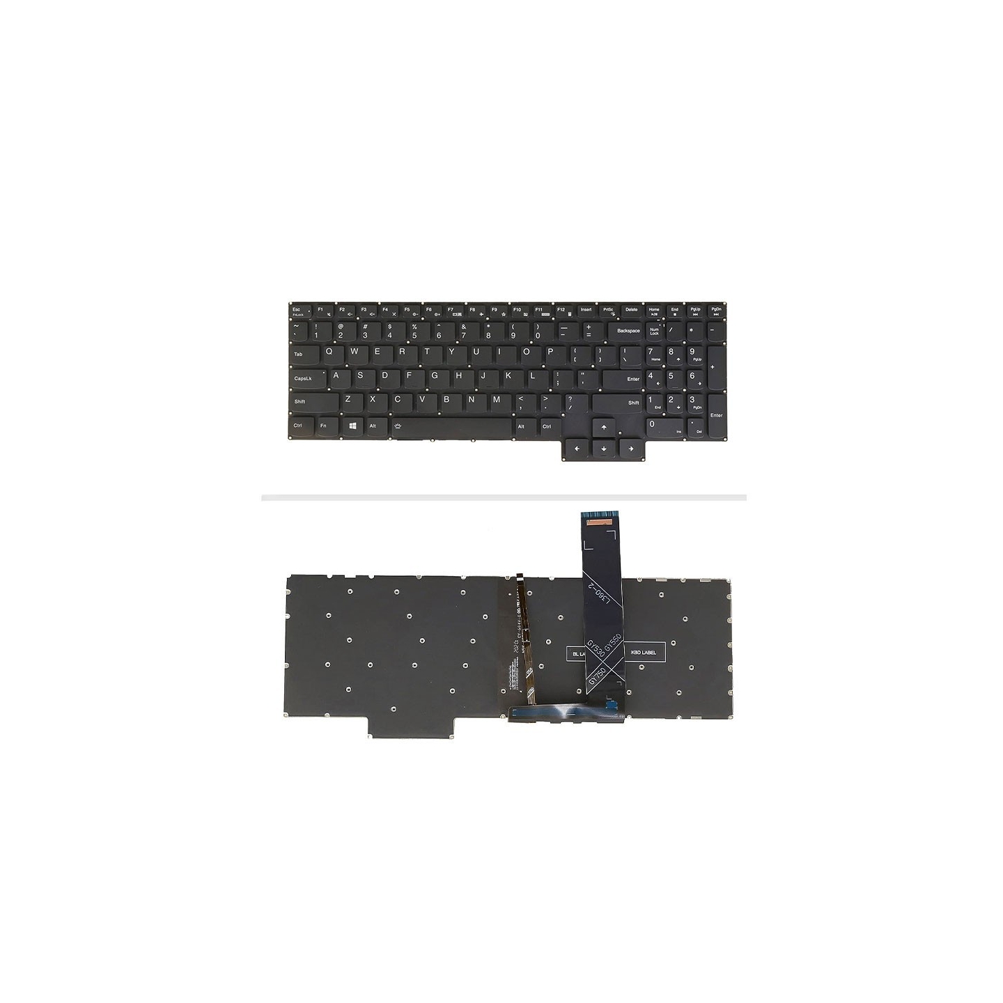 کیبورد لپ‌تاپ لنوو Ideapad 3-15ARH05 (Gaming)