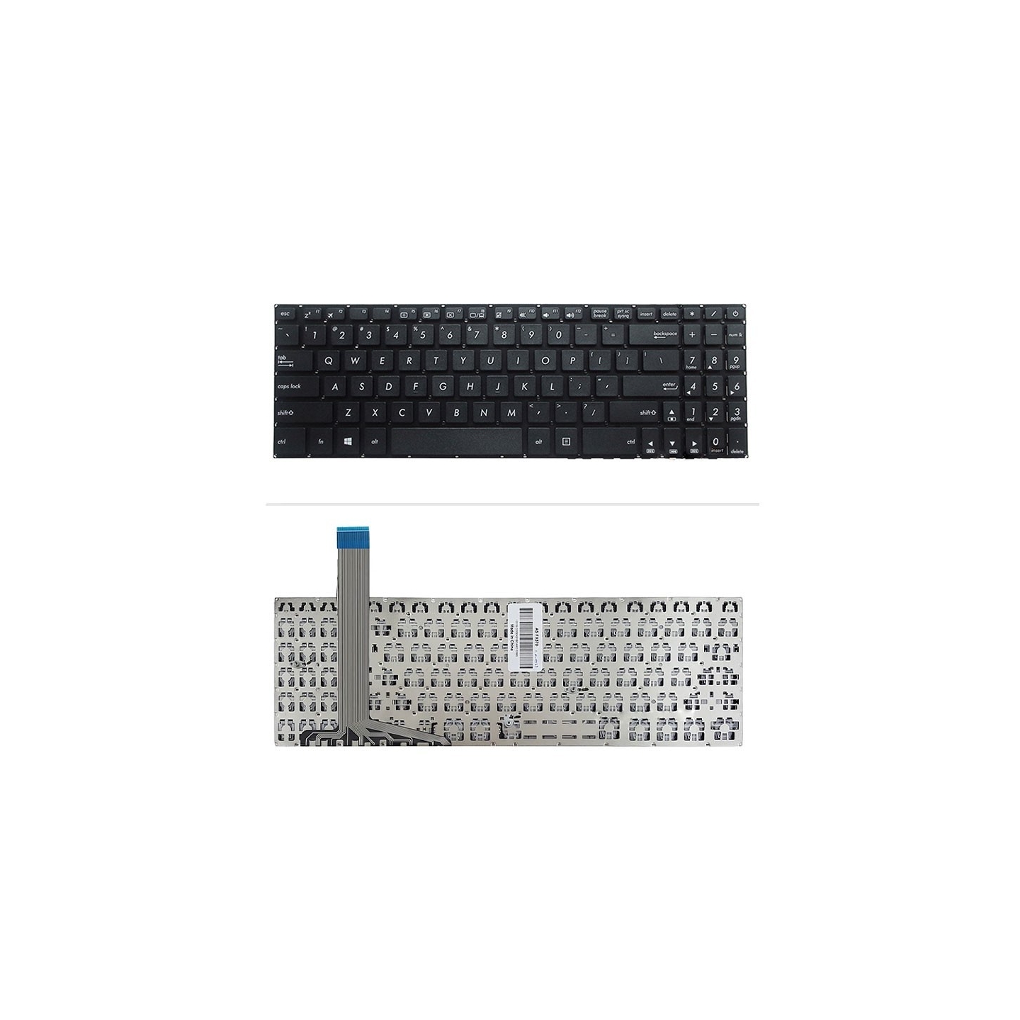 کیبورد لپ‌تاپ ایسوس FX570 (بدون بکلایت)