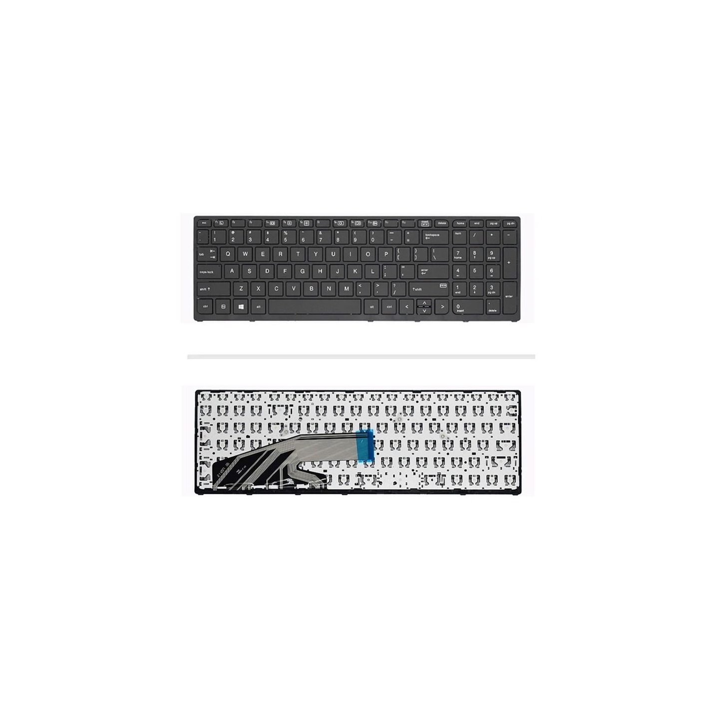 کیبورد لپ‌تاپ اچ‌پی ZBook 17 G4 (بدون ماوس)