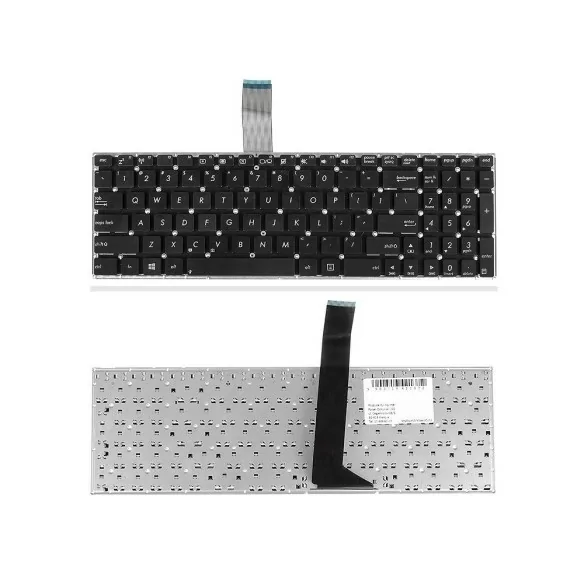 کیبورد لپ‌تاپ ايسوس S56 (فلت بلند | بدون فريم | اينتر كوچك)