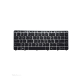 کیبورد لپ‌تاپ اچ‌پی Elitebook 840 G4 (با فریم نقره ای)