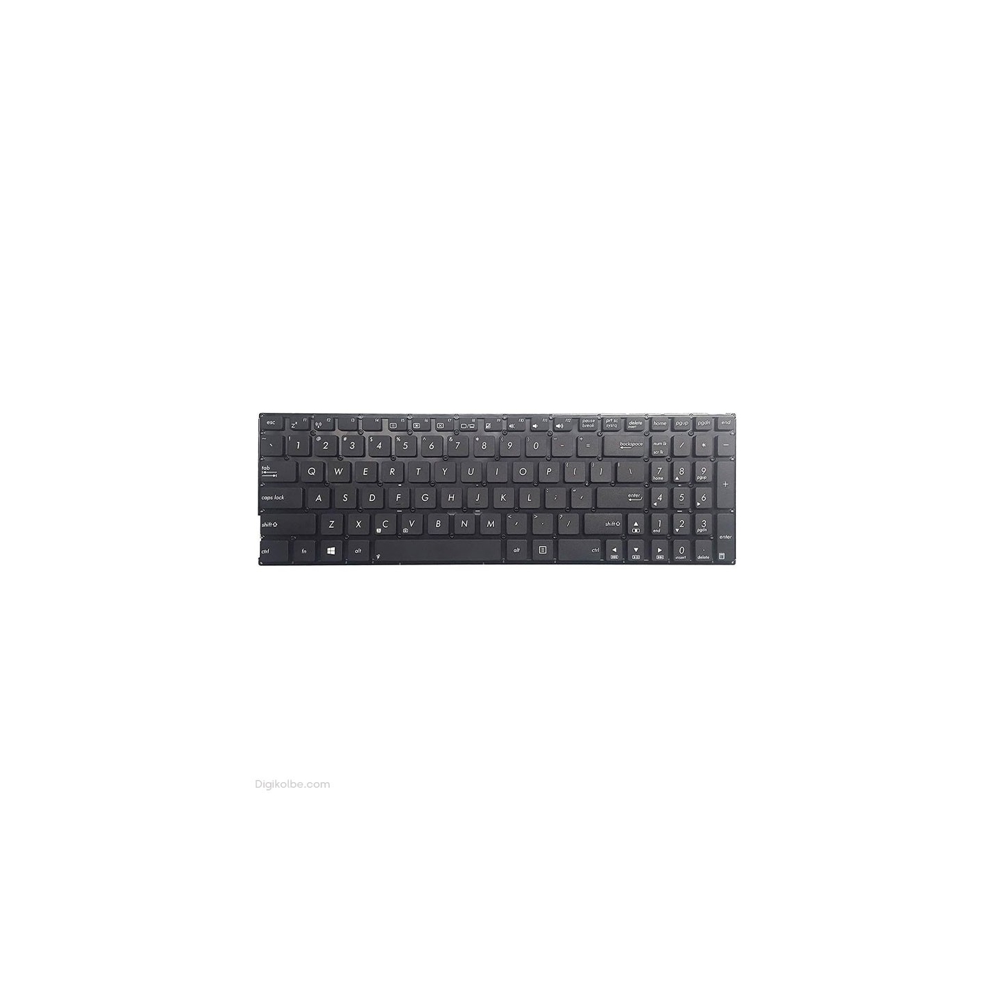 کیبورد لپ‌تاپ ایسوس FL5900 (VivoBook | اینتر کوچک | بدون فریم)
