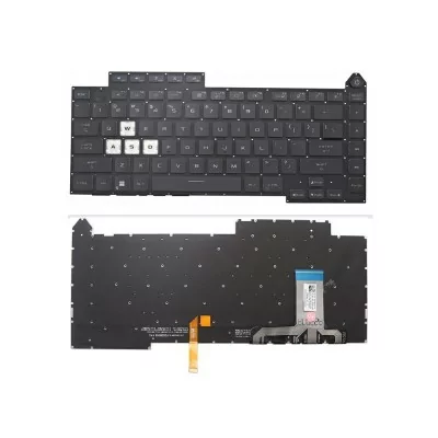 کیبورد لپتاپ ایسوس G713 (ROG | با بکلایت)
