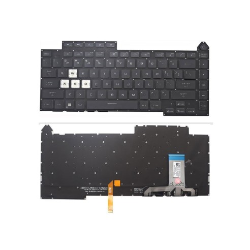 کیبورد لپ‌تاپ ایسوس G713 (ROG | با بکلایت)