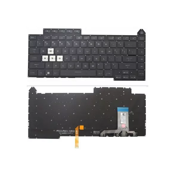 کیبورد لپتاپ ایسوس G713 (ROG | با بکلایت) کیبورد لپتاپ ایسوس G713 (ROG | با بکلایت)