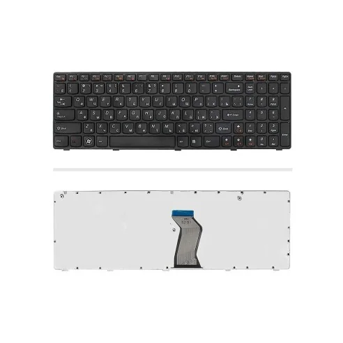 کیبورد لپ‌تاپ لنوو Z570 (IdeaPad | با فريم)