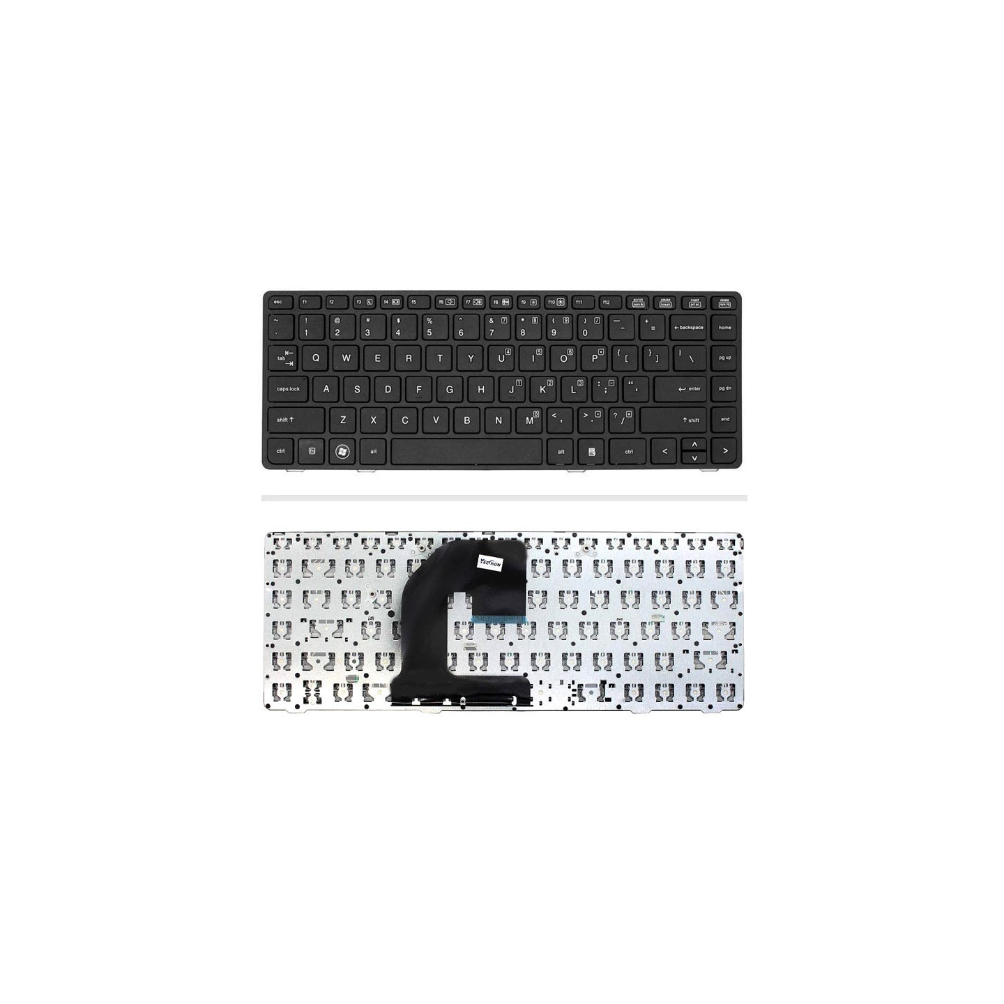 کیبورد لپ‌تاپ اچ‌پی 6465 (EliteBook | بدون ماوس | با فريم)