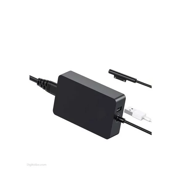 شارژر لپتاپ مایکروسافت 15 ولت 4 آمپر ( 7 | Surface Pro 3 | 4) شارژر لپتاپ مایکروسافت 15 ولت 4 آمپر ( 7 | Surface Pro 3 | 4)