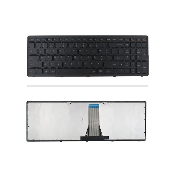 کیبورد لپ‌تاپ لنوو S500 (IdeaPad | با فريم مشکی)