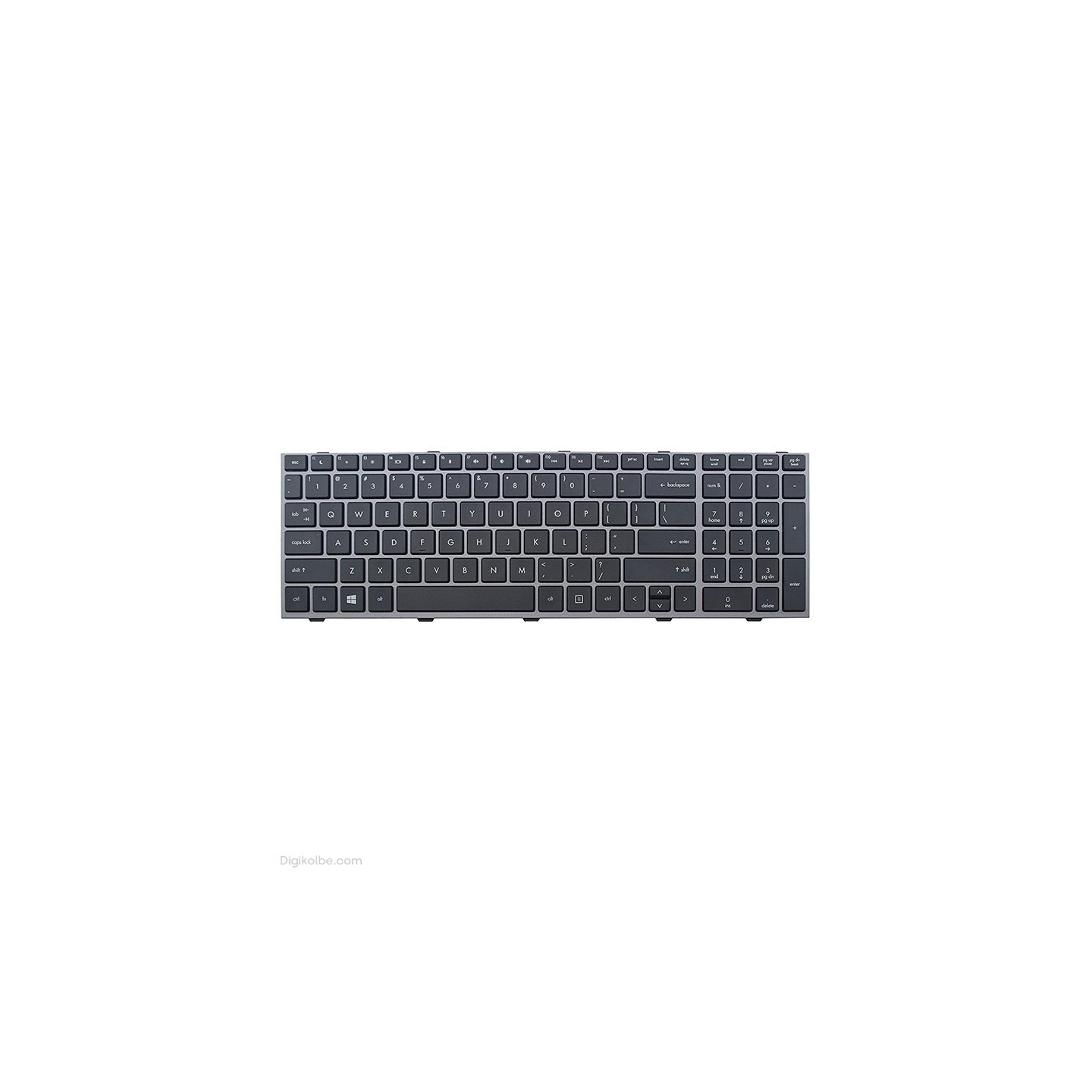 کیبورد لپ‌تاپ اچ‌پی 4740 (ProBook | بافریم نوک مدادی)