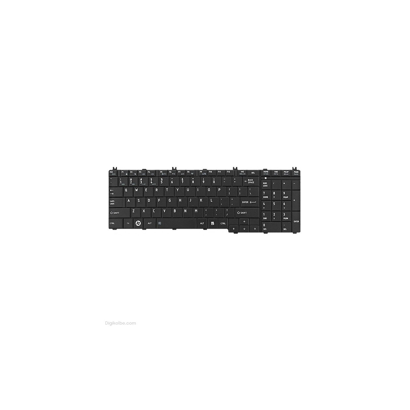 کیبورد لپ‌تاپ توشیبا C655 (Satellite)