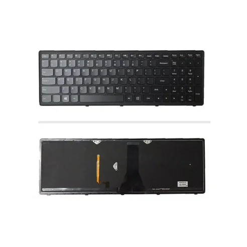 کیبورد لپ‌تاپ لنوو Z50-80 (IdeaPad | با بکلایت | فريم)