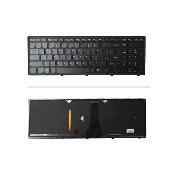 کیبورد لپ‌تاپ لنوو Z51-70 (IdeaPad | با بکلایت | فريم)