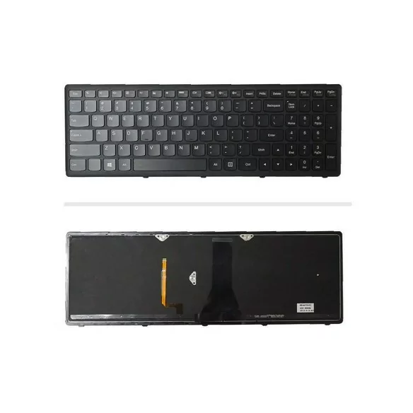 کیبورد لپ‌تاپ لنوو Z70-80 (IdeaPad | با بکلایت | فريم)