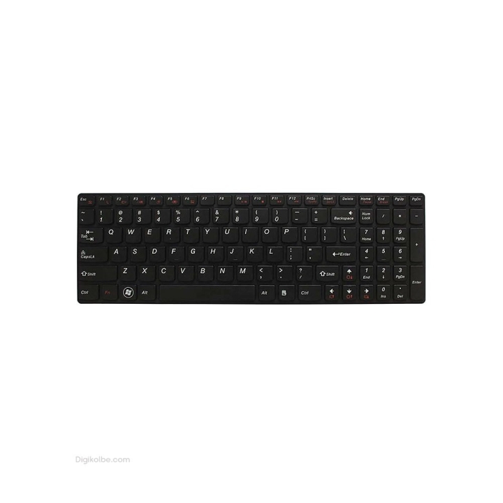 کیبورد لپ‌تاپ لنوو Z570 (IdeaPad | با فريم)