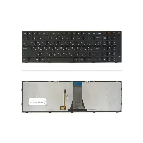 کیبورد لپ‌تاپ لنوو IdeaPad Z50-80 (با بكلايت و فريم مشكی)
