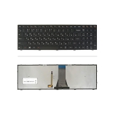 کیبورد لپ‌تاپ لنوو IdeaPad E50-80 (با بكلايت و فريم مشكی)
