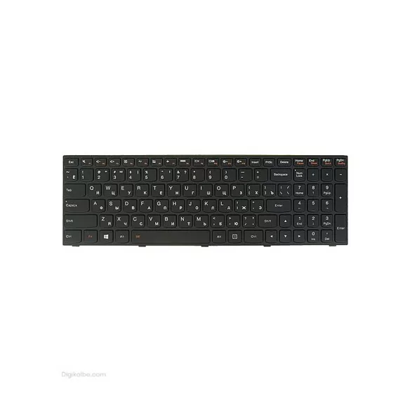کیبورد لپتاپ لنوو IdeaPad E50-70 (با بكلايت و فريم مشكی) کیبورد لپتاپ لنوو IdeaPad E50-70 (با بكلايت و فريم مشكی)
