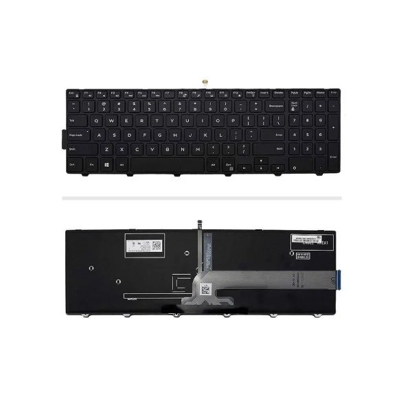 کیبورد لپ‌تاپ دل Inspiron 17-5759 (با بكلايت و فريم)