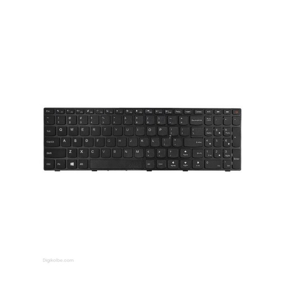 کیبورد لپ‌تاپ لنوو IdeaPad 110-17ACL (با فريم | با دکمه پاور)