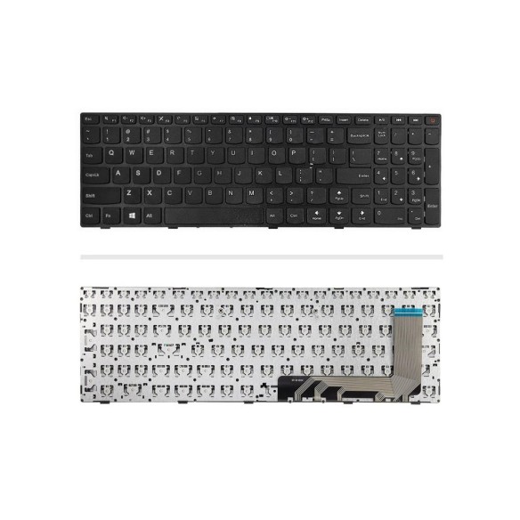 کیبورد لپ‌تاپ لنوو IdeaPad 110-17ACL (با فريم | با دکمه پاور)