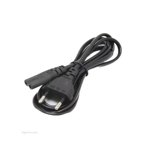 کابل برق 2 پین (طول 1.5 متر)