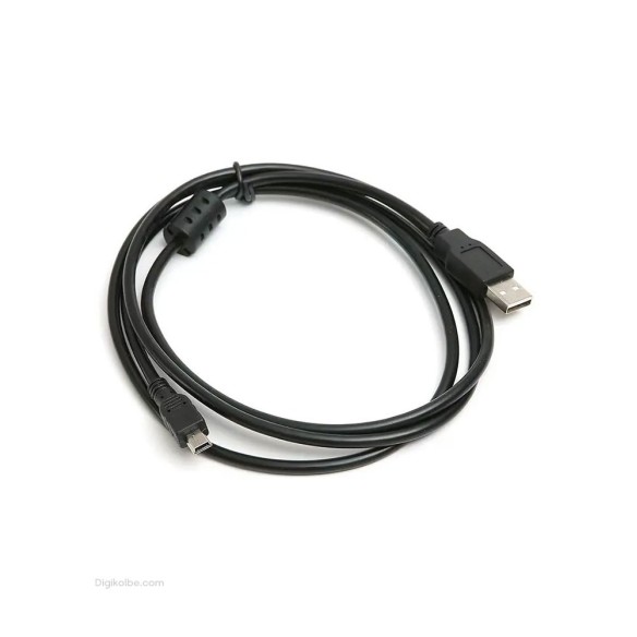 کابل تبدیل USB به Mini USB (نویزگیر دار | طول 50 سانتیمتر)