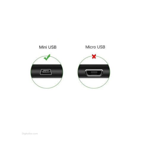 کابل تبدیل USB به Mini USB (نویزگیر دار | طول 50 سانتیمتر)