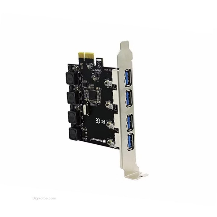 کارت USB 3.0 به PCI-Express فِب‌اسمارت (4 پورت)