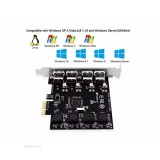 کارت USB 3.0 به PCI-Express فِب‌اسمارت (4 پورت)