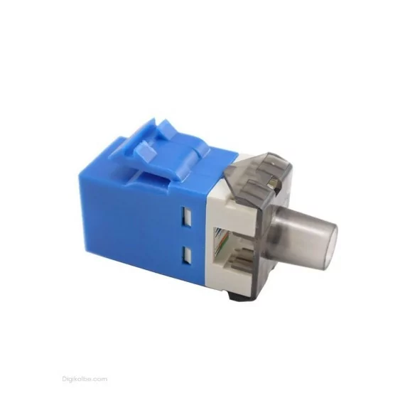 کیستون CAT6 اَمپ (180 درجه ) کیستون CAT6 اَمپ (180 درجه )