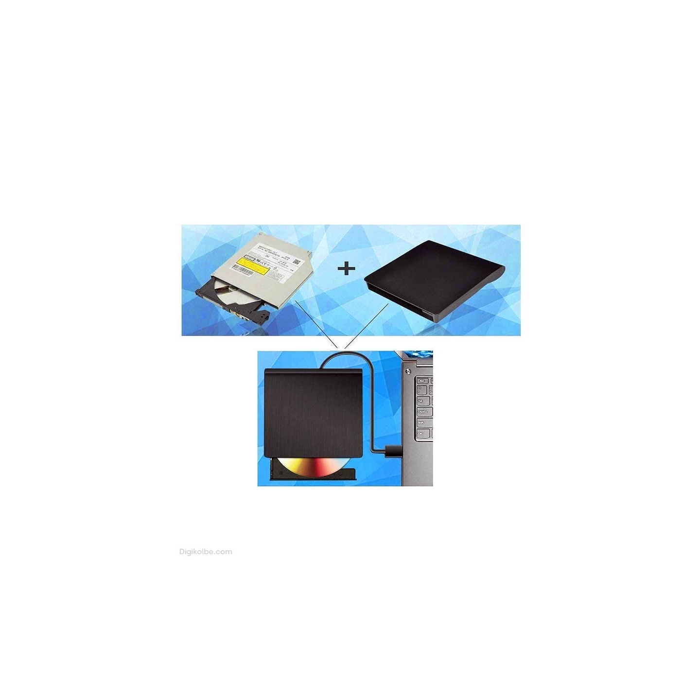 باکس تبدیل DVD رایتر USB 3.0) 12.7mm)