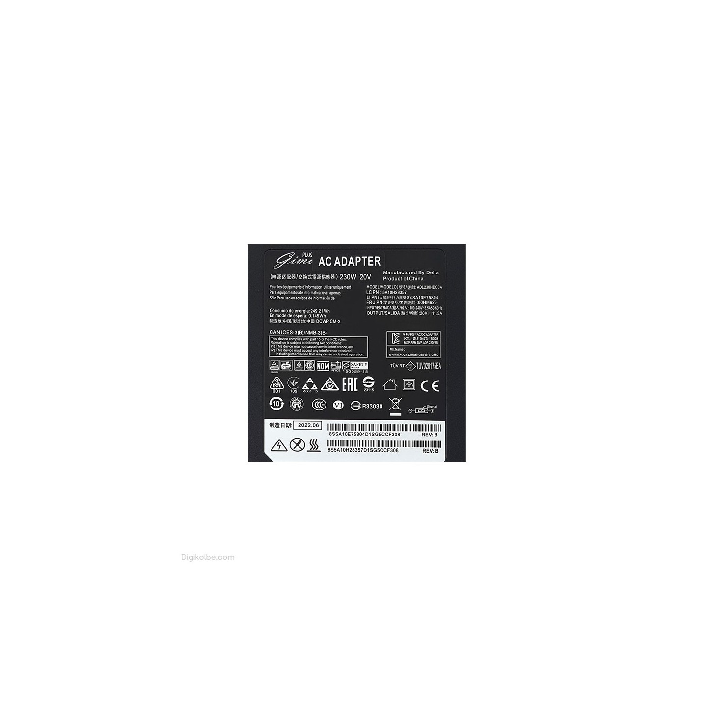 شارژر لپ‌تاپ لنوو T580 (ThinkPad)