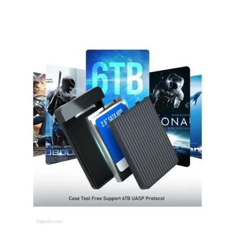 باکس تبدیل هارد لپتاپ هایسنسر HAYQ9U3 (USB 3.2)