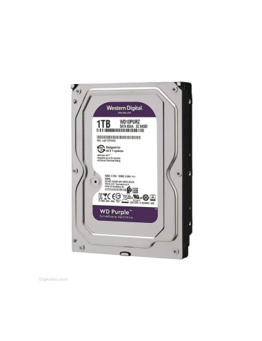 هارددیسک اینترنال وسترن دیجیتال Purple WD10PURZ ظرفیت 1 ترابایت