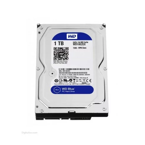 هارددیسک اینترنال وسترن دیجیتال Blue (ظرفیت 1 ترابایت)