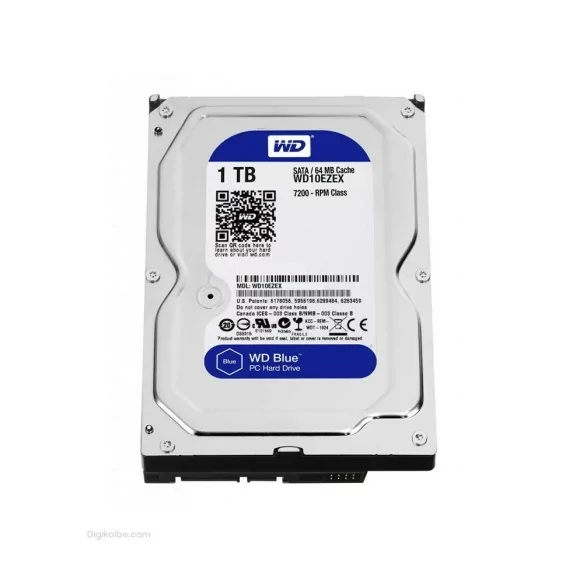 هارددیسک اینترنال وسترن دیجیتال Blue (ظرفیت 1 ترابایت) هارددیسک اینترنال وسترن دیجیتال Blue (ظرفیت 1 ترابایت)