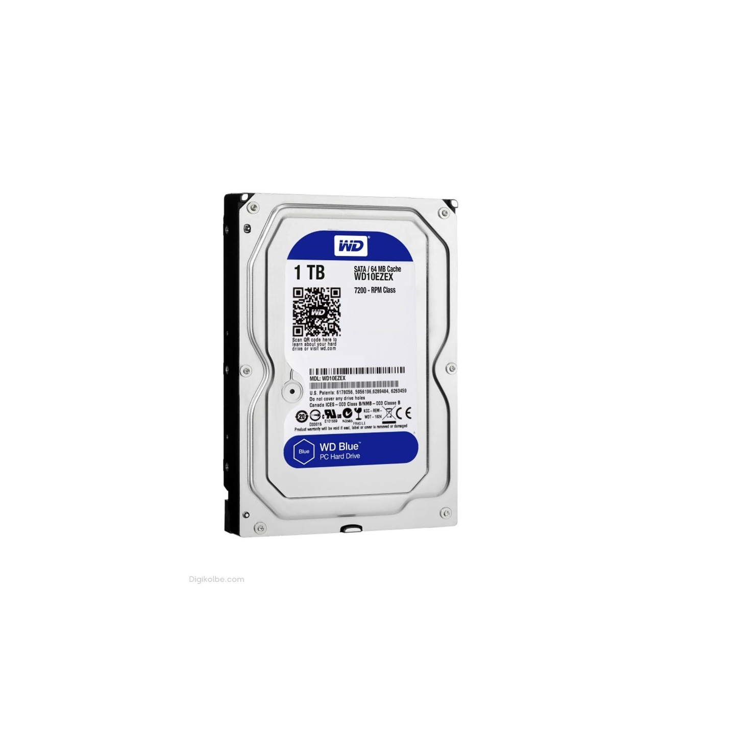 هارددیسک اینترنال وسترن دیجیتال Blue (ظرفیت 1 ترابایت)